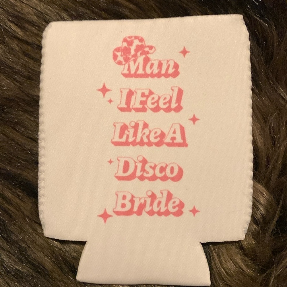 Cowgirl cozie for bride